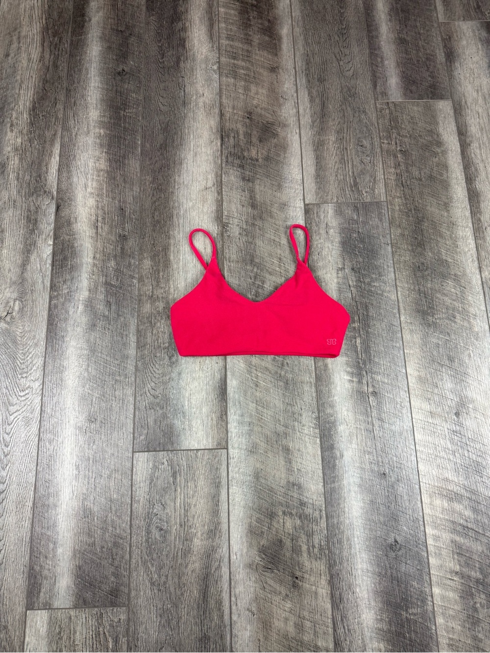Albion Pink Terry Bikini Top